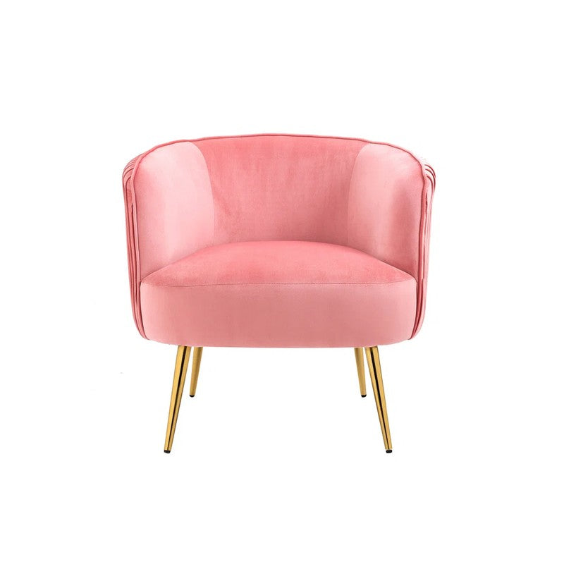 Leiser Accent Chair - Pink media 6