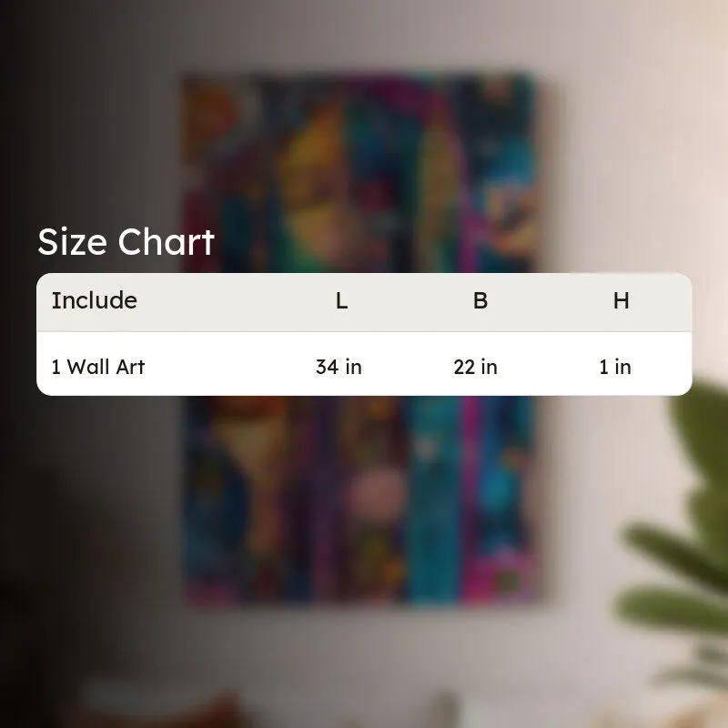 Abstract Persona Canvas Wall Art media 11