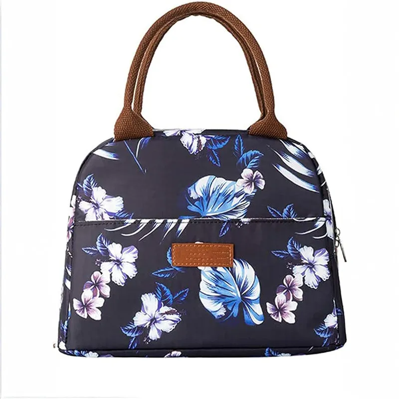 Bloom Bento Nylon Lunch Bag media 3