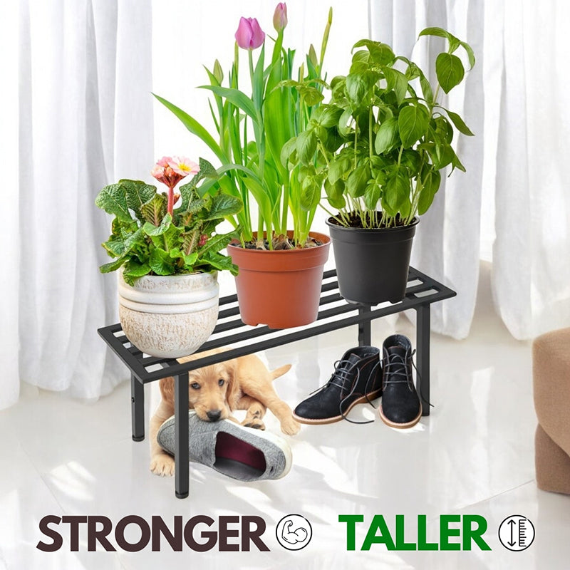 Planar Metal Planter (Black) - Set Of Four media 5