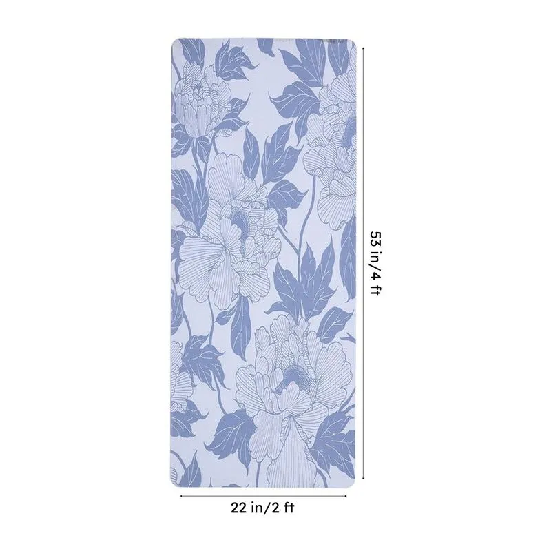 Snugelle Anti Skid Rubber Runner Rug - Blue media 5