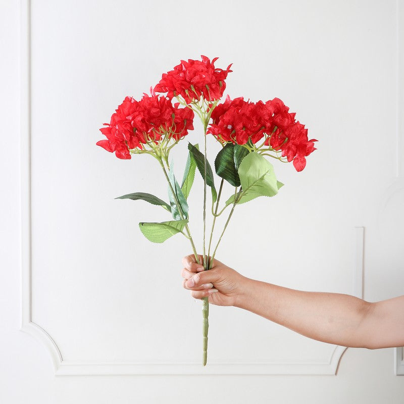 Bougainvillea Artificial Flowers - Red media 3