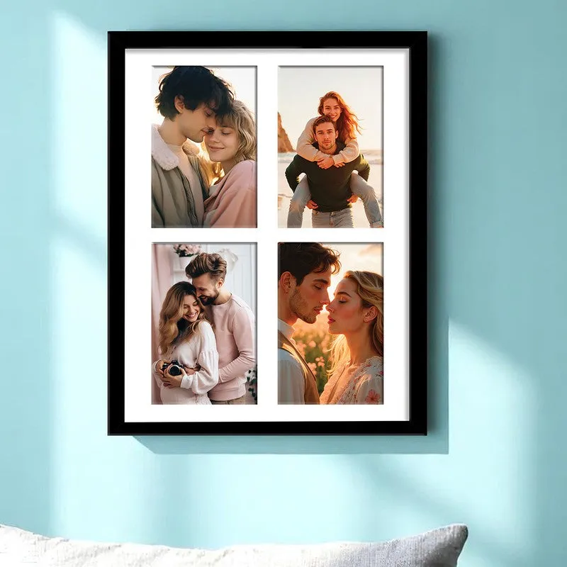 Trevia Collage Photo Frame - Black media 3