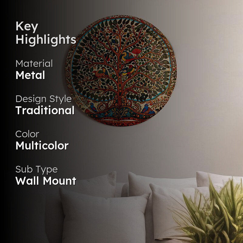 Archeron Printed Metal Wall Plate media 2