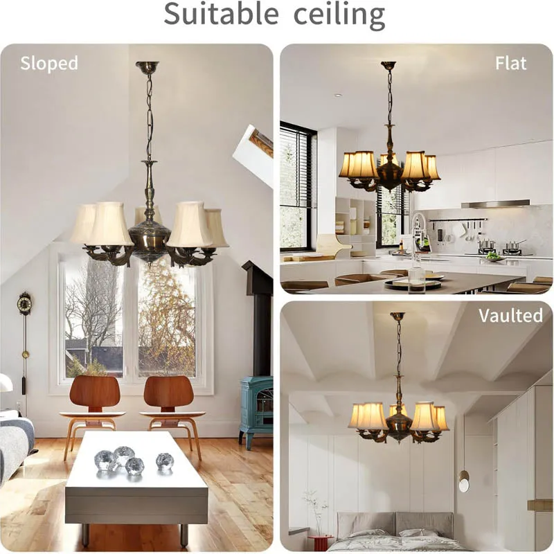 Artisan Conical Golden Antique Ceiling Lamp media 5