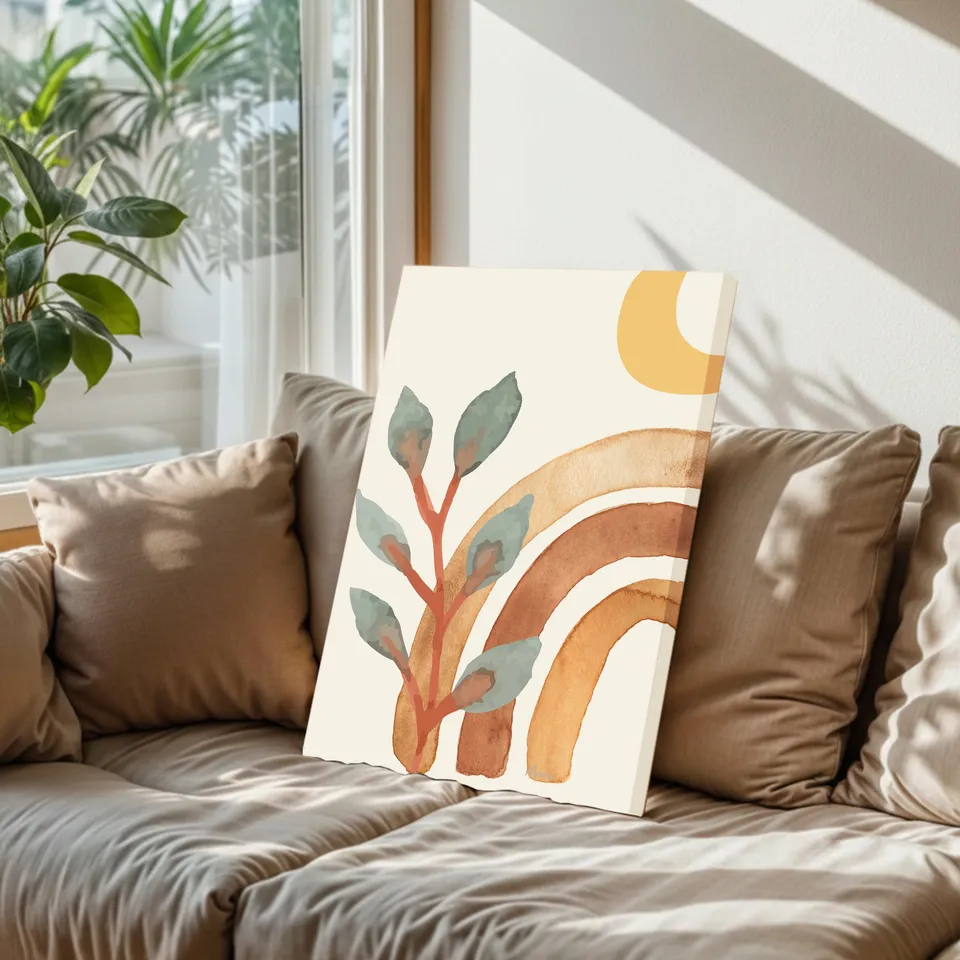 Soft Horizon Wall Art & Painting media 6