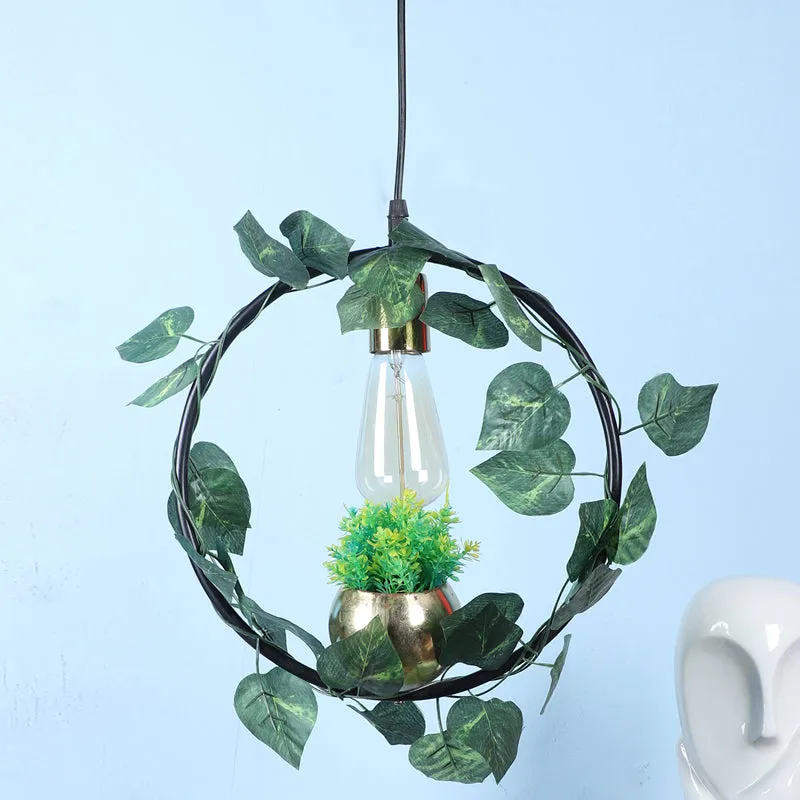 Wreatha Iron Ceiling Lamp media 3