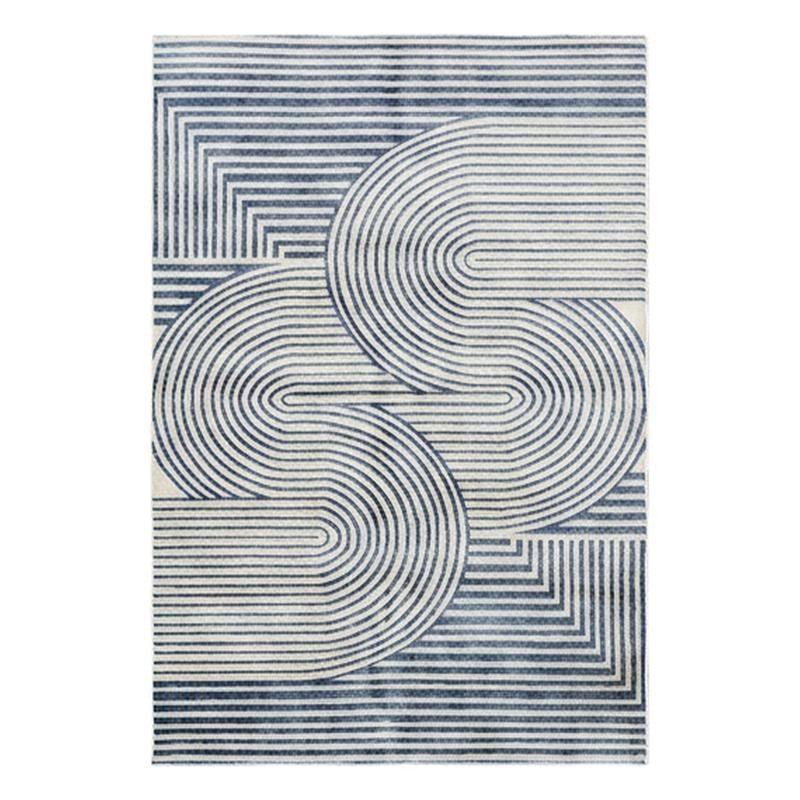 Icaria Nylon Dhurries - White, Blue media 4