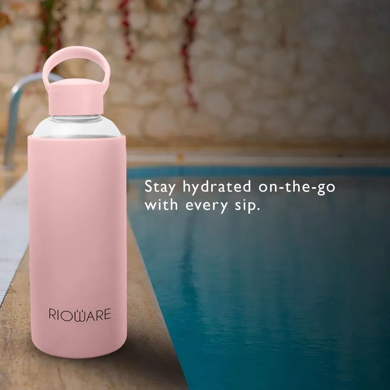 Rioware UrbanSip Minimal Bottle (Black, Pink, 750 mL Each) - Set Of Two media 5