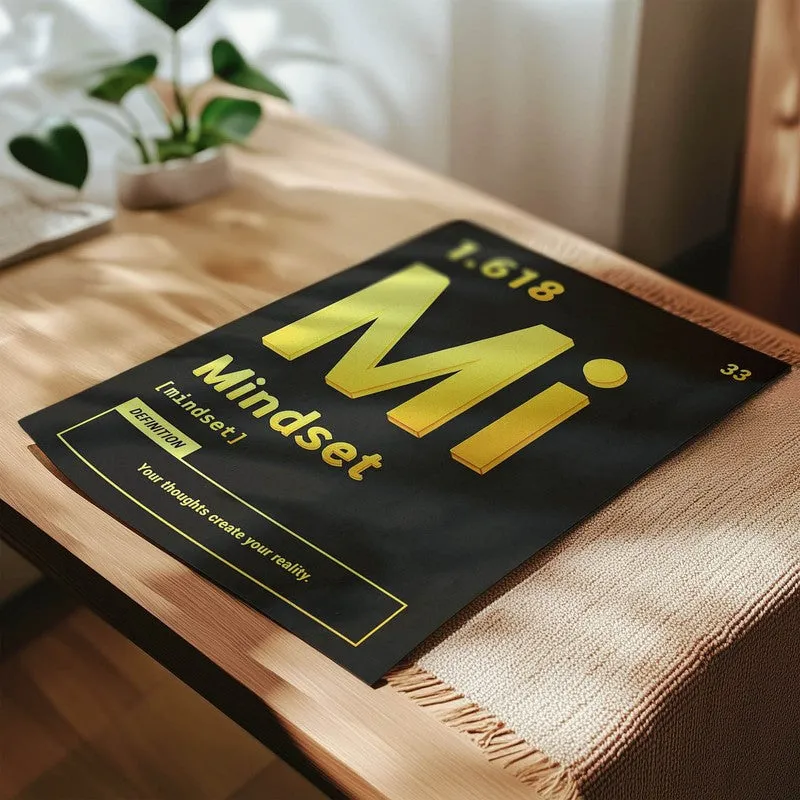 Mindset Mastery Wall Poster media 4