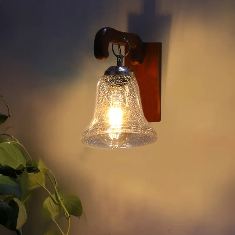 Crystal Edge Wavy Glass Wall Lamp media 5