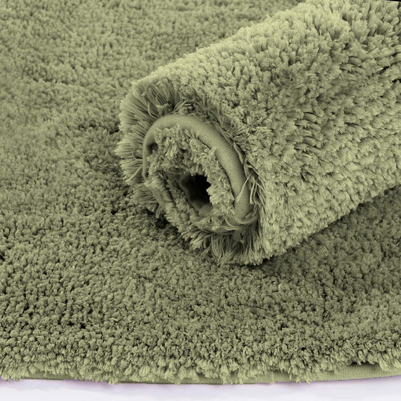 Vegas Luxe Micro Fiber Runner Rug - Green media 3