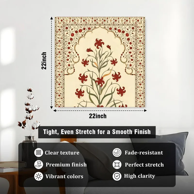 Folk Flora Canvas Wall Art media 13