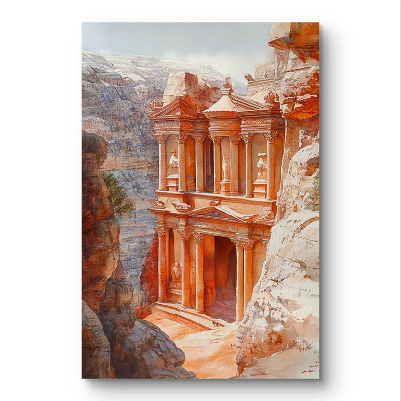 Fortress Elegance Wall Painting media 3