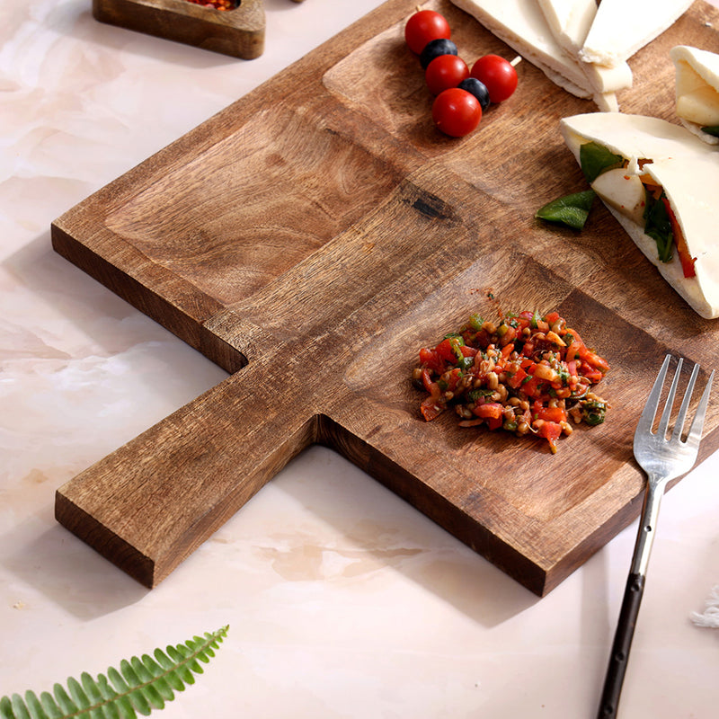 Aabha Mango Wood Platter media 3
