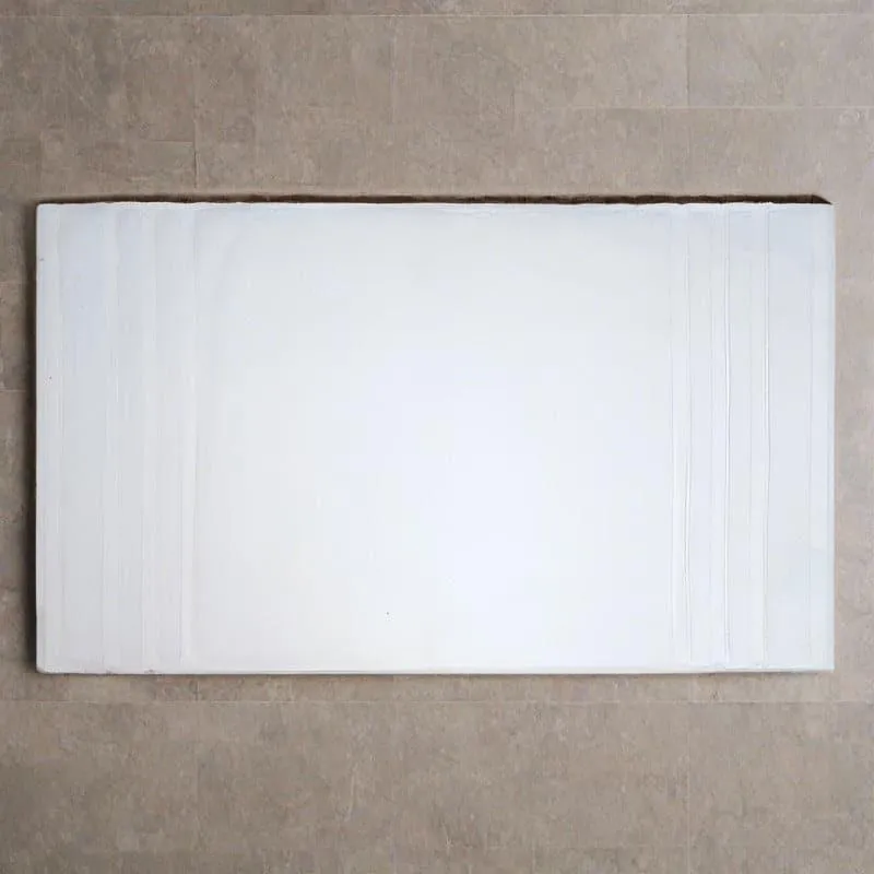 Micro Cotton Comfort Step Soild Bathmat - White media 1