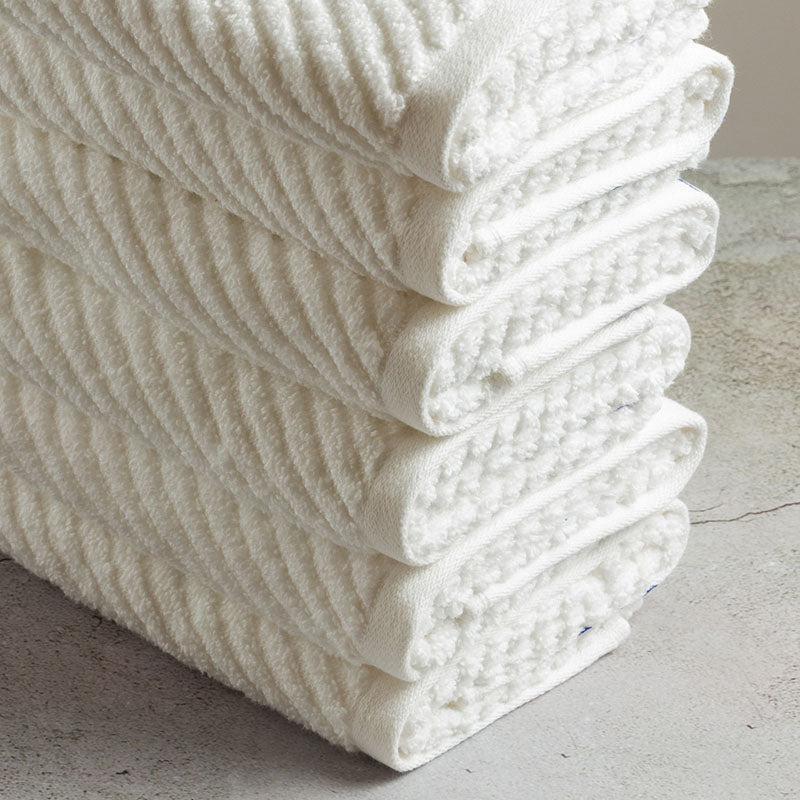 Nautica Riviera Soft Cotton Hand Towel (White) - Set Of Six media 5