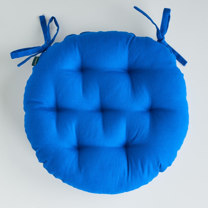 Paylon Chair Pad (Classic Blue) - Set Of Four media 2