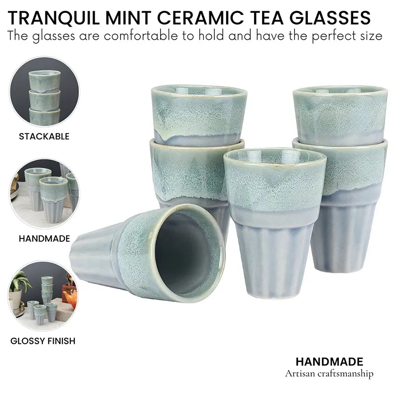 Petra Ceramic Kulhad - Set Of Six media 3