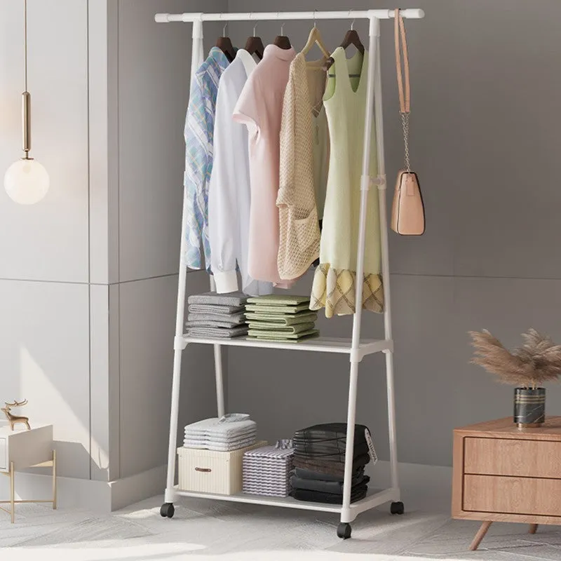 Laxis LeanLine White Metal Cloth Hanger media 1