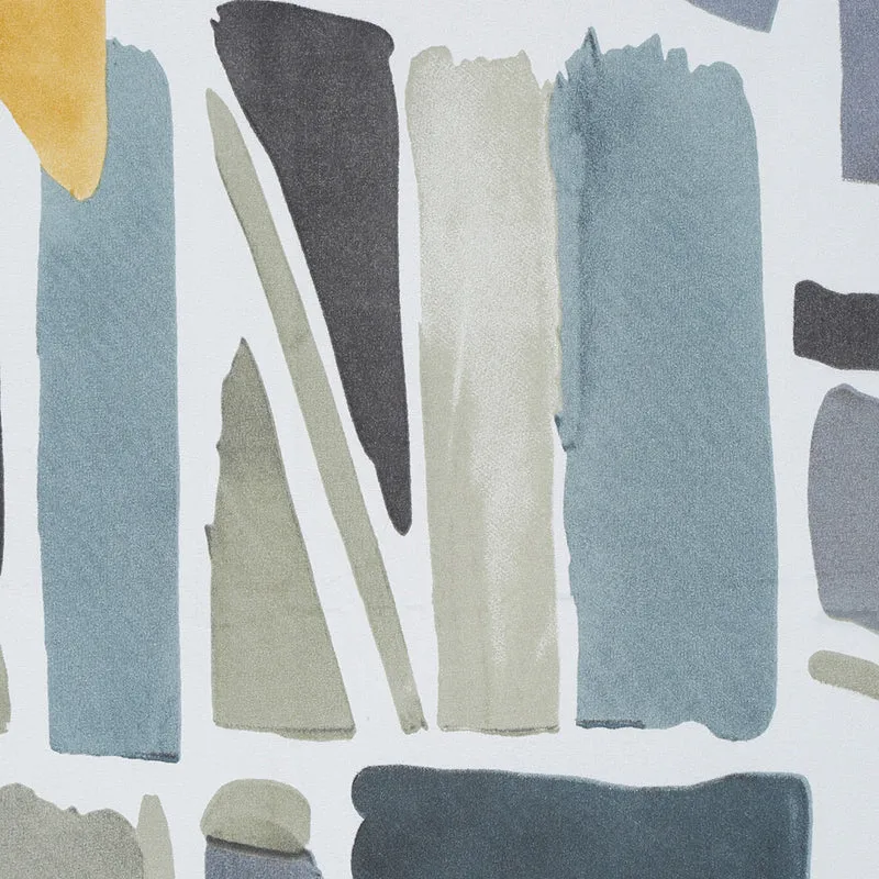 Dream Echoes Abstract PollyCotton Bedsheet - 130 GSM media 6