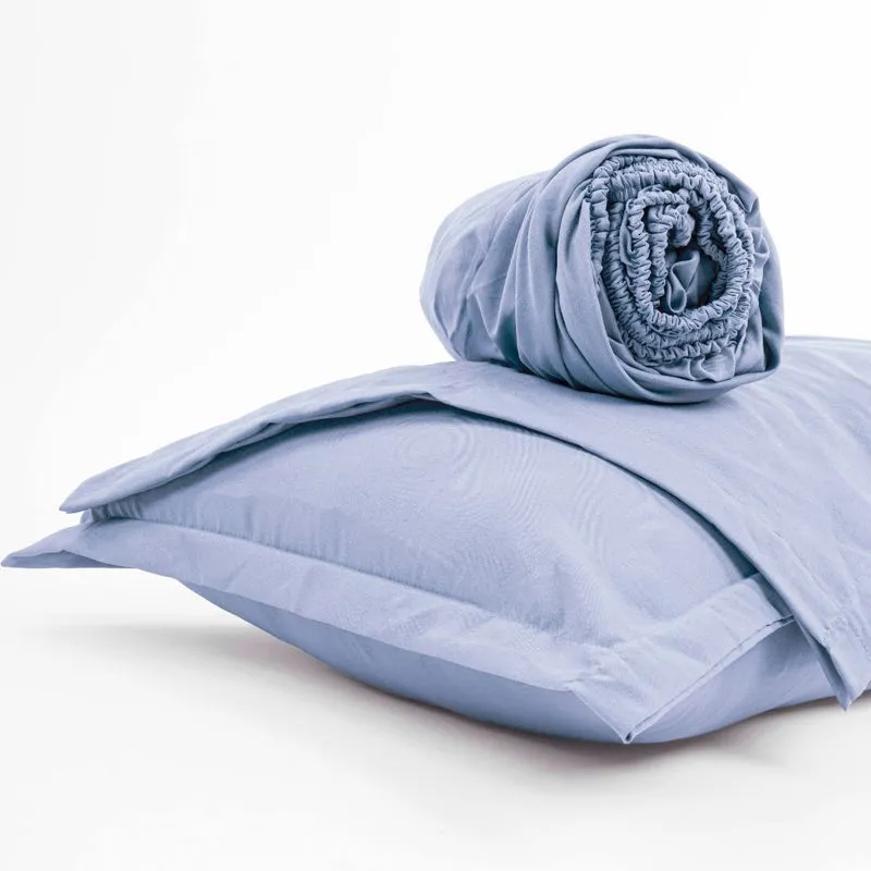 Cloud Drift Fitted Microfiber Bedsheet (Lavender) - 140 GSM media 3