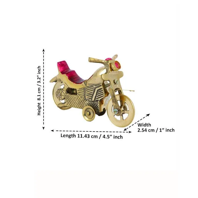 Brass Vintage Moto Showpiece media 3