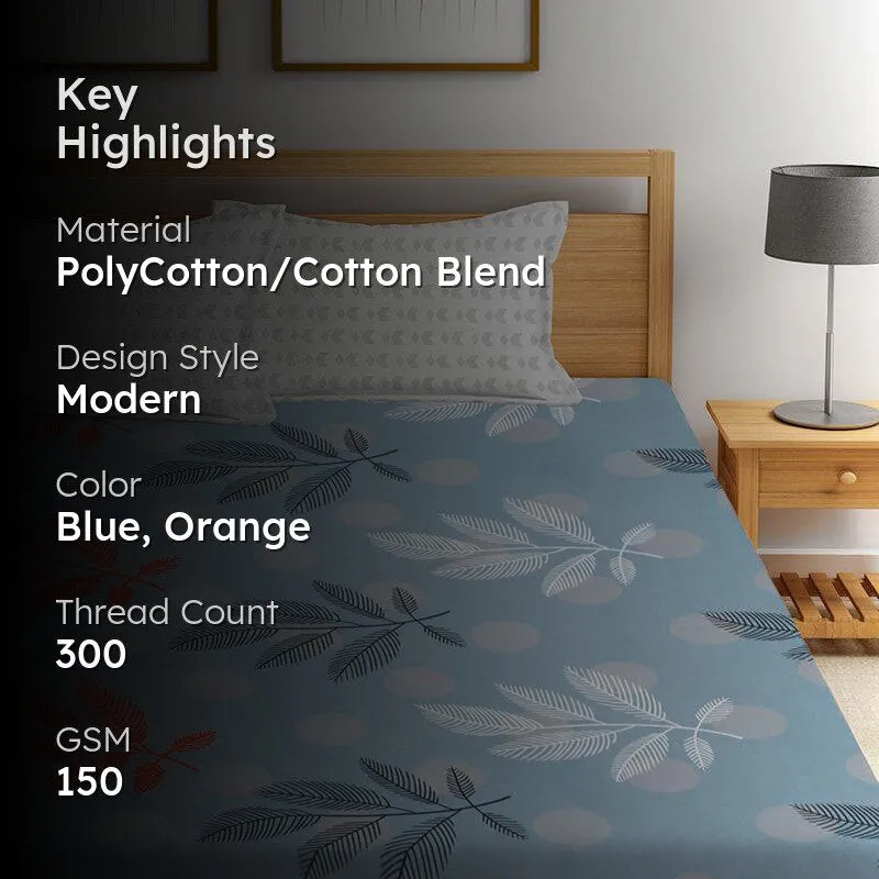 Leafy Lap Bedsheet - 150 GSM media 2
