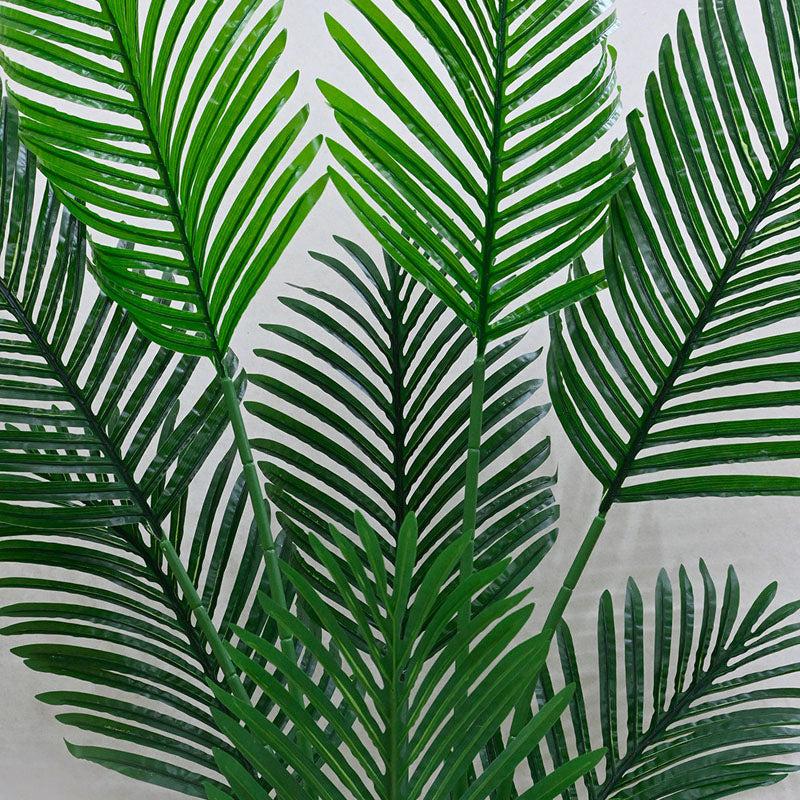 Faux Everlasting Areca Palm Plant With Black Plastic Pot - 140 cm (4.6 ft) media 3