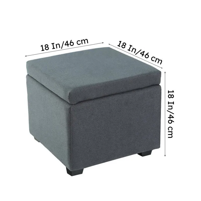 Kavino Plurio Ottoman - Grey media 10