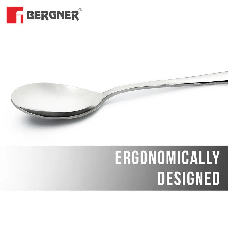 Lucia Stainless Steel Dinner Spoon - Set of Six media 8
