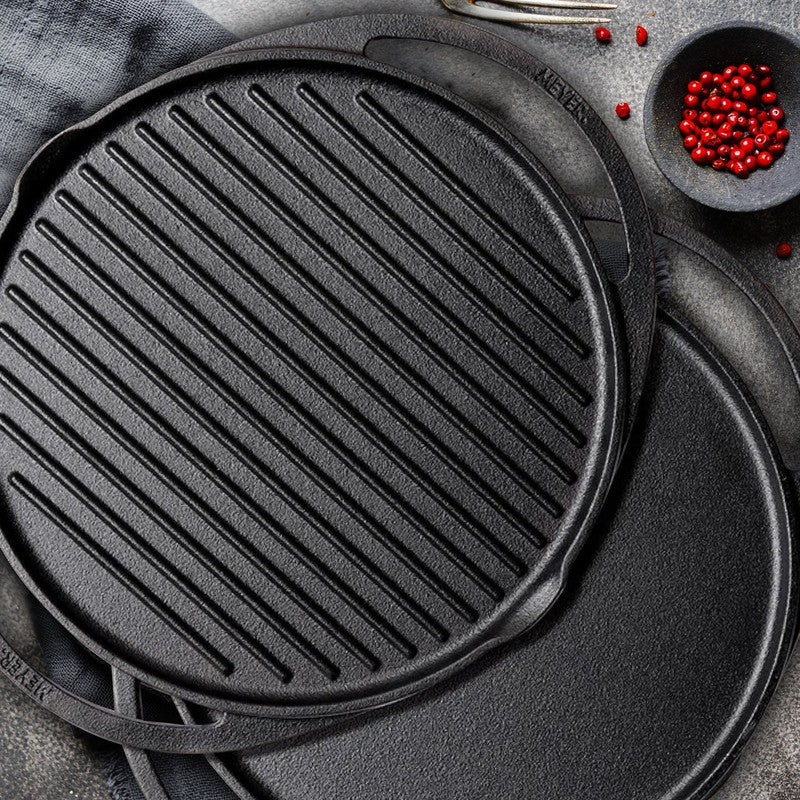 Meyer Double Handle Cast Iron Grill Pan media 8