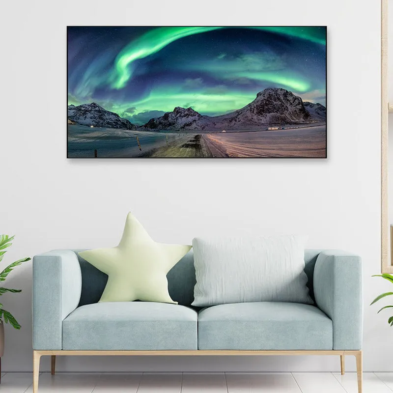 Northern Wonder Wall Painting With Frame media 3