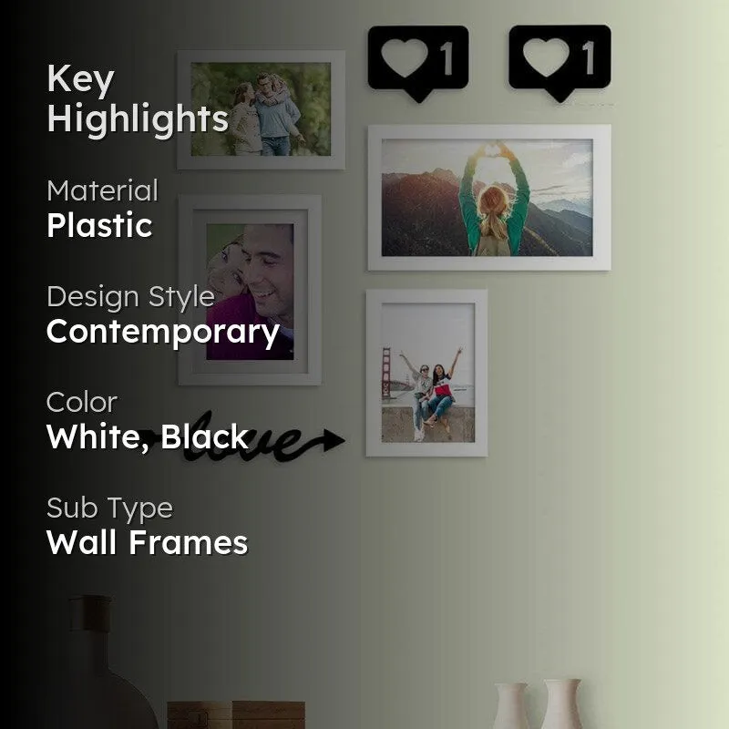 Love Lens Photo Frame - Set Of Seven media 2