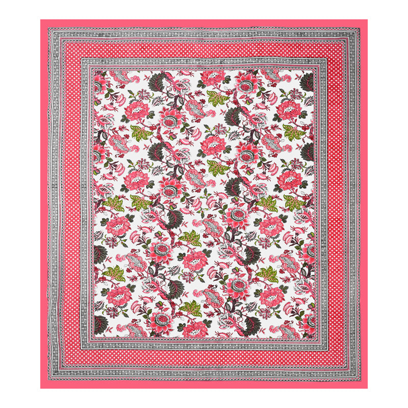Floral Frenzy Cotton Bedsheet - 180 TC media 8