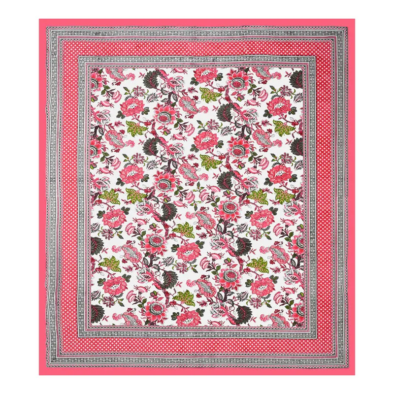 Floral Frenzy Cotton Bedsheet - 180 TC media 8