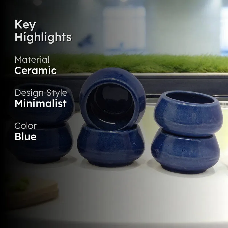 Spec Dip Bowl (Blue/80 mL Each) - Set Of Six media 2