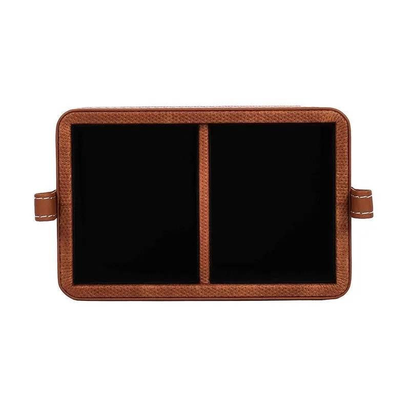 Wicka Dote Desk Organiser - Brown media 3