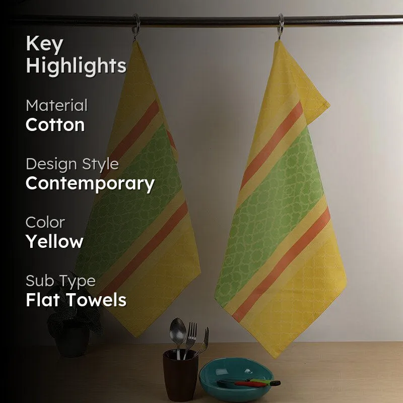 Woven Roots Cotton Kitchen Towel - Set Of Two media 2
