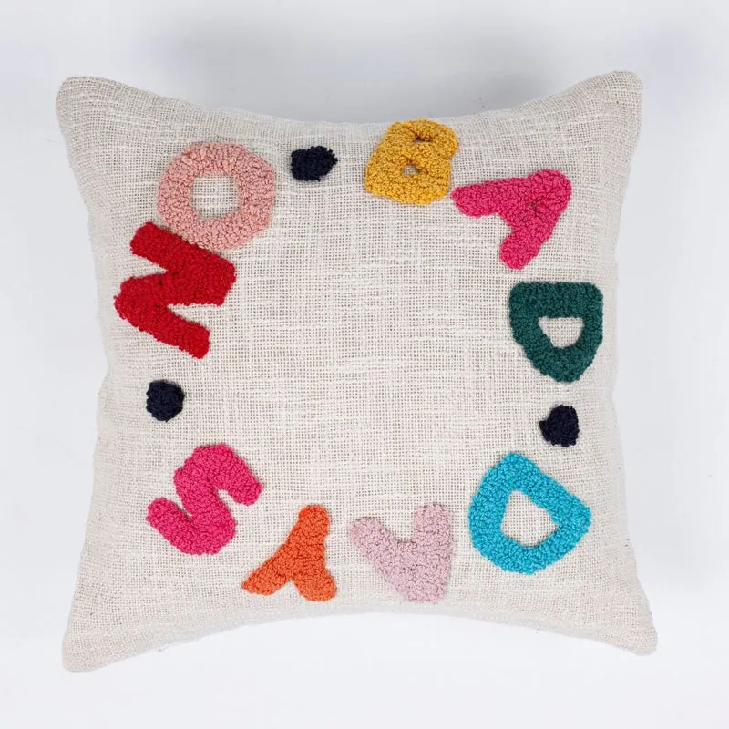 No Bad Days Tufted Cushion Cover Set - Set Of Two media 6