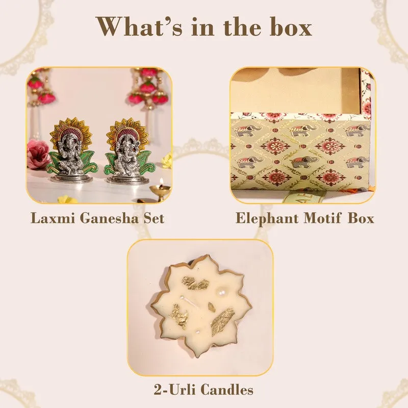 Solenya Jubilee Diwali Hamper - Four Piece Set media 4