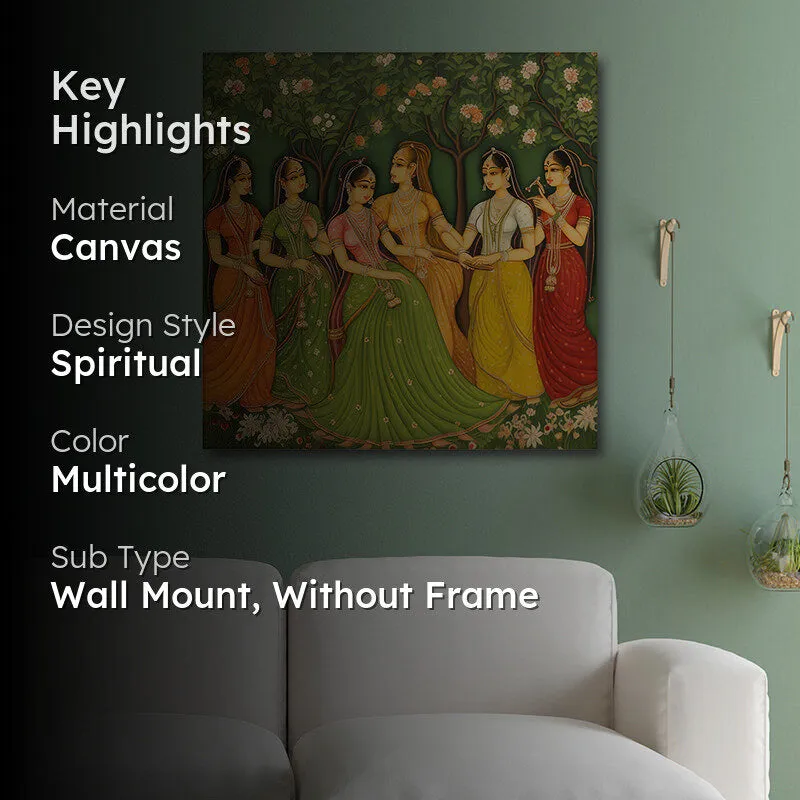 Graceful Dancers Canvas Wall Art media 2
