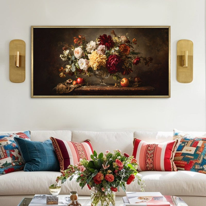 Roseluxe Canvas Wall Painting With Frame