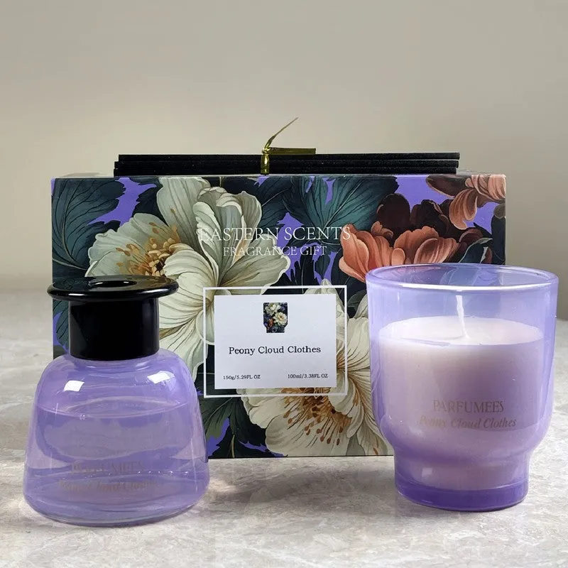 Aroma Glow Reed Diffuser (Purple) - Set Of Two media 1