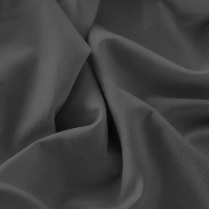Evelyn 100% Cotton Satin Weave Bedding Set - Grey - 400 TC media 3