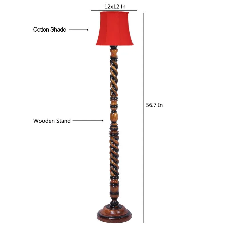 ConicalCurve Floor Lamp (Red) media 8
