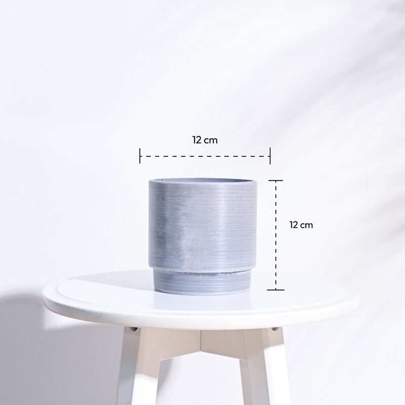 UGAOO Oslo Planter for Home & Balcony Garden- Light Grey media 6