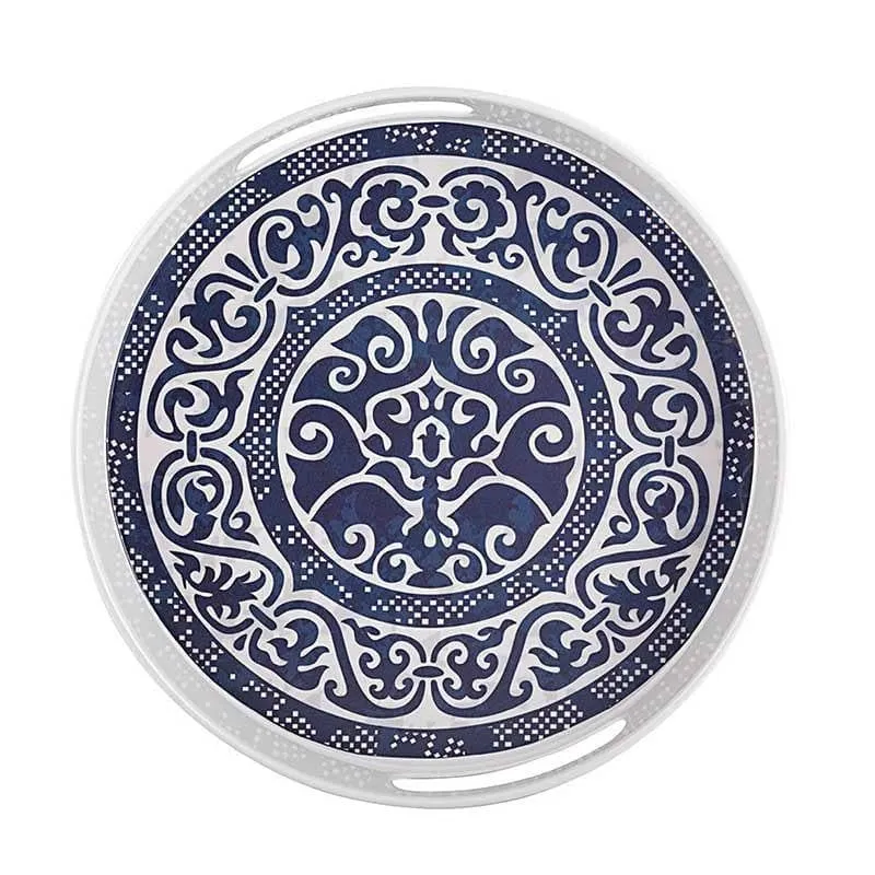 Ethnic Story Serving Tray media 3