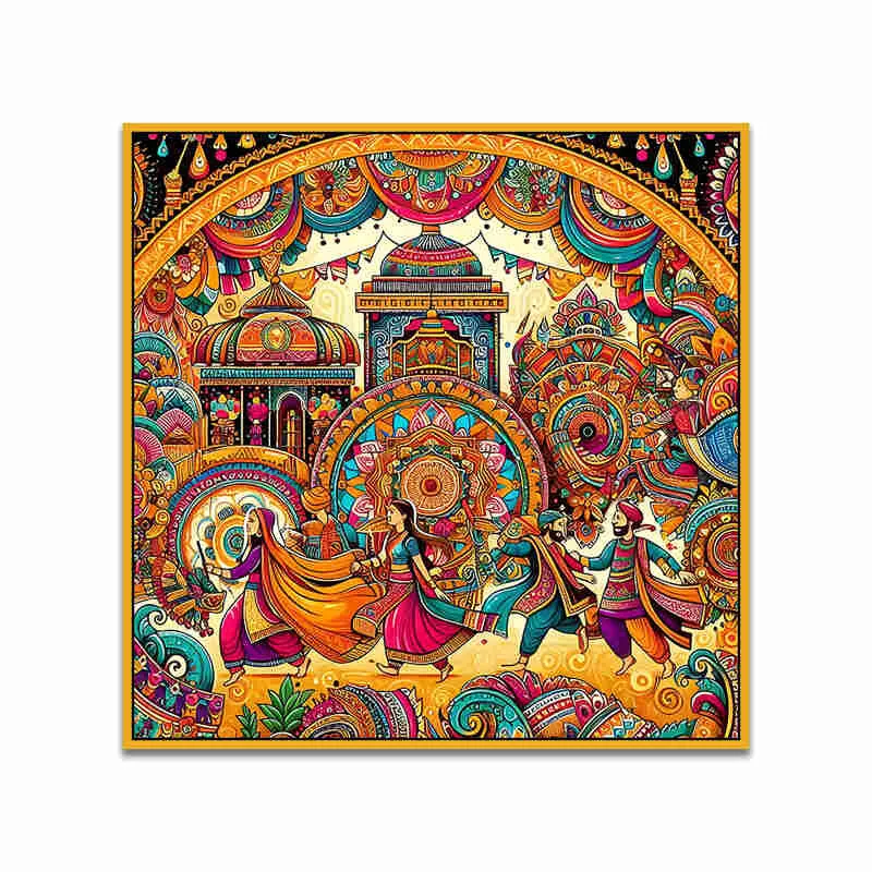 Psych Royal Canvas Wall Art With Frame media 4