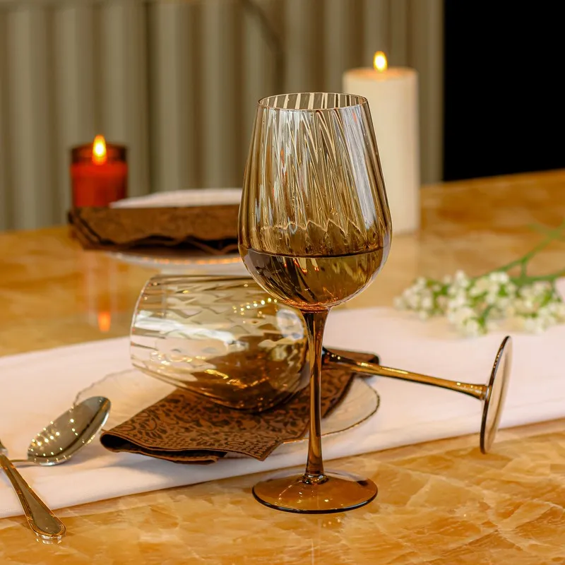 Elegance Pour  Wine Glasses (360 mL Each) - Set of Four media 3